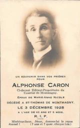 Généalogie Caron