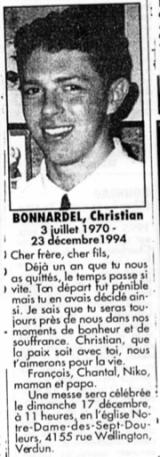 Généalogie Bonnardel