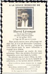 Généalogie Levesque