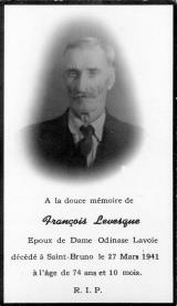 Généalogie Levesque