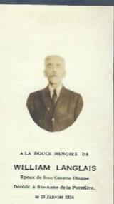 Généalogie Langlais