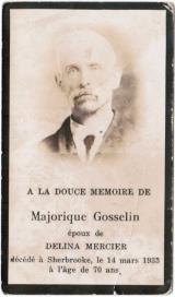 Généalogie Gosselin