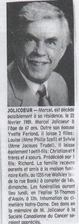 Genealogy Jolicoeur