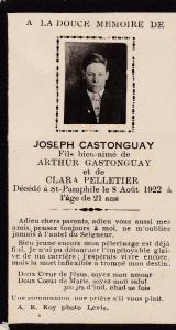 Généalogie Castonguay