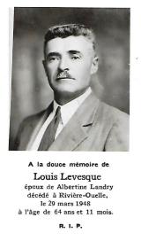 Genealogy Levesque