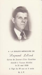 Généalogie Leblond