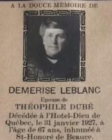 Généalogie Leblanc