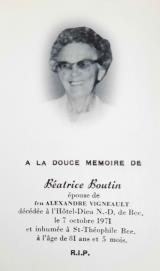 Généalogie Boutin