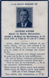 Généalogie Auger