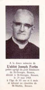 Généalogie Fortin