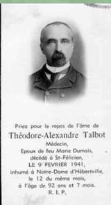 Généalogie Talbot