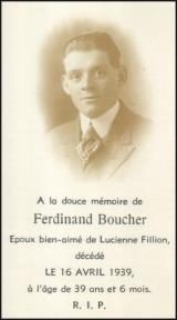 Généalogie Boucher