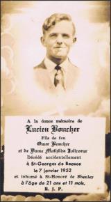 Généalogie Boucher