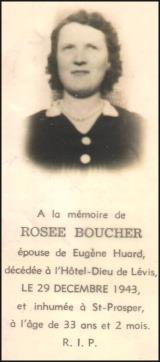 Généalogie Boucher