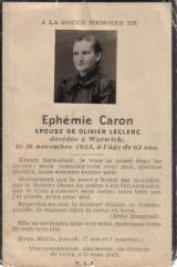 Généalogie Caron