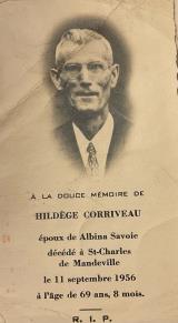 Généalogie Corriveau