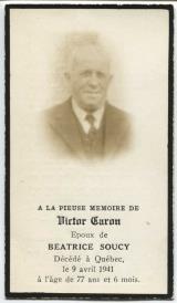 Genealogy Caron