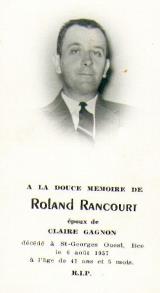 Genealogy Rancourt