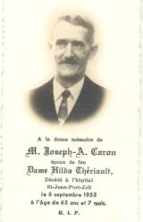 Généalogie Caron