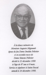 Généalogie Migneault