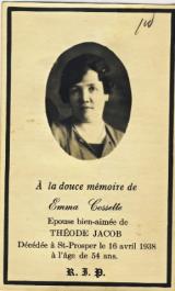 Généalogie Emma Cossette