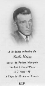 Généalogie Dery