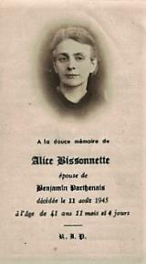 Genealogy Bissonnette