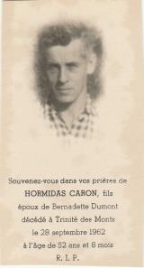 Généalogie Caron