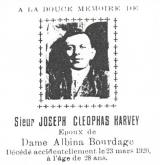 Généalogie Harvey