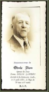 Généalogie Dion