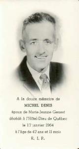 Généalogie Denis