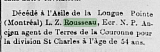 Genealogy Rousseau