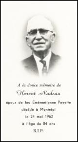 Généalogie Nadeau