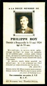 Généalogie Roy