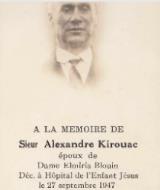 Généalogie Kirouac