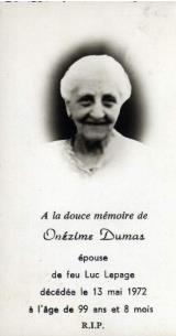 Généalogie Dumas