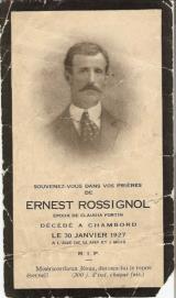 Généalogie Rossignol