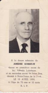 Généalogie Gosselin