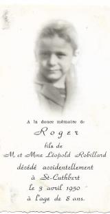 Généalogie Robillard