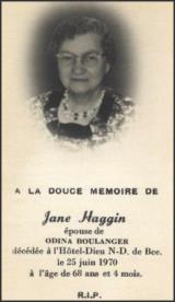 Généalogie Haggan