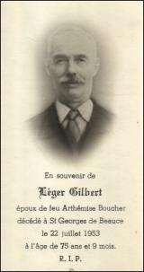 Généalogie Gilbert