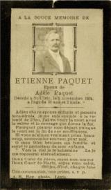 Genealogy Paquet