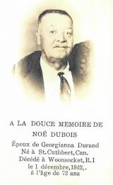 Généalogie Dubois