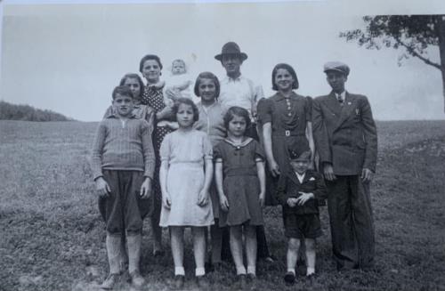 Famille Étienne bas âge